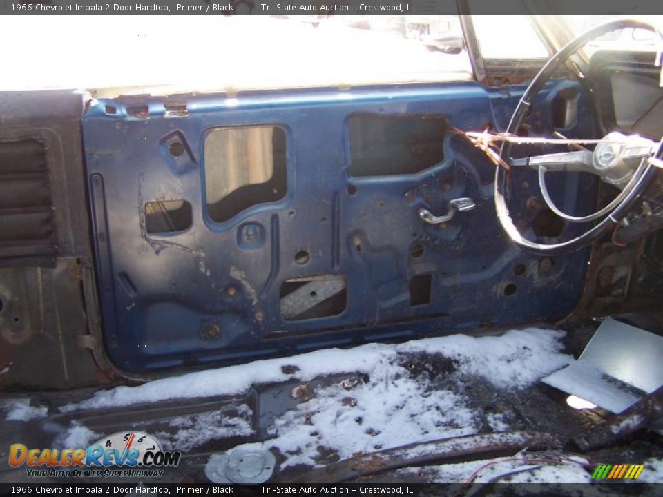 1966 Chevrolet Impala 2 Door Hardtop Primer / Black Photo #26
