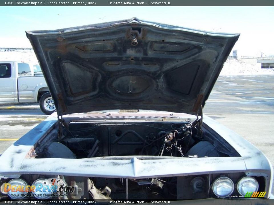 1966 Chevrolet Impala 2 Door Hardtop Primer / Black Photo #28