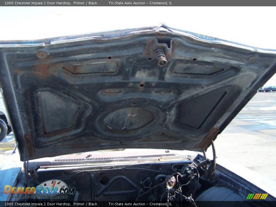 1966 Chevrolet Impala 2 Door Hardtop Primer / Black Photo #29