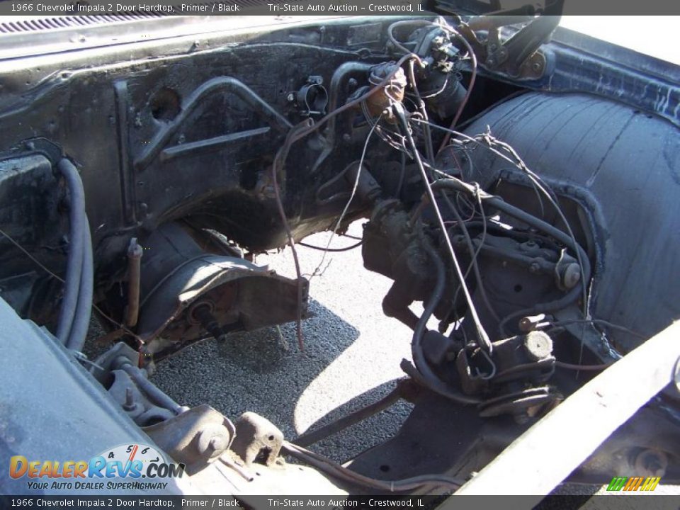 1966 Chevrolet Impala 2 Door Hardtop Primer / Black Photo #30