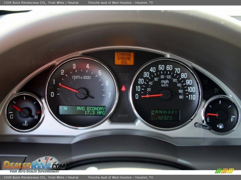2006 Buick Rendezvous CXL Frost White / Neutral Photo #10