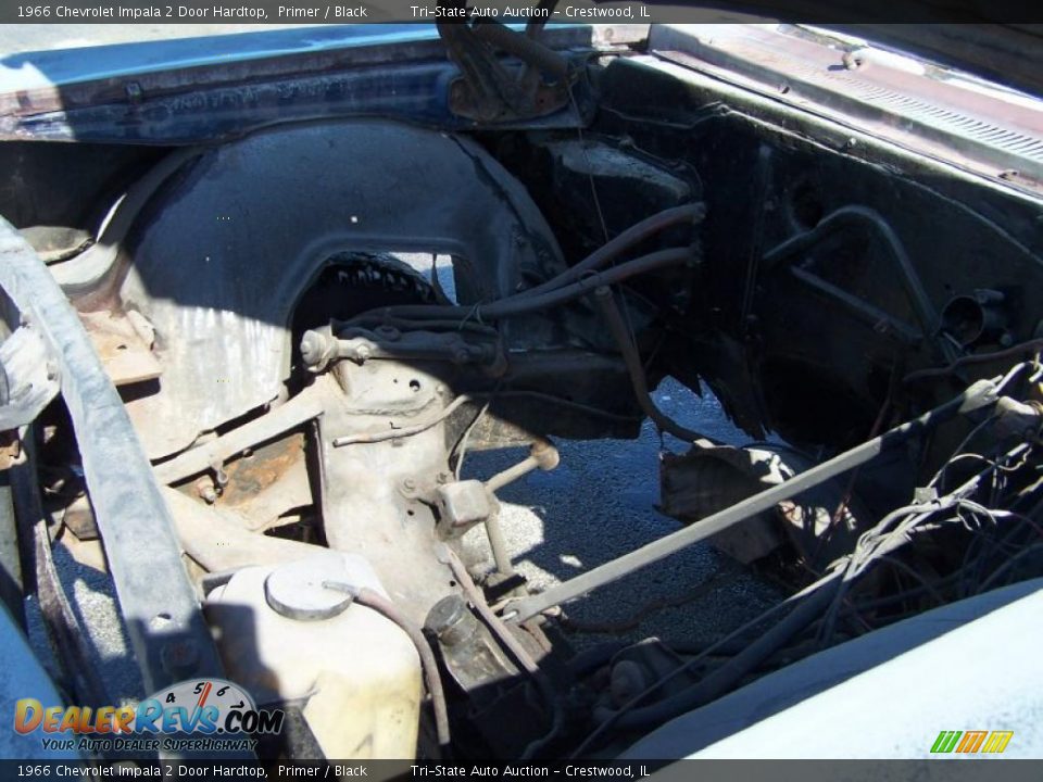 1966 Chevrolet Impala 2 Door Hardtop Primer / Black Photo #33