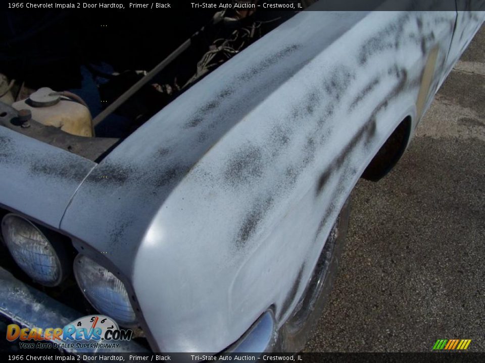 1966 Chevrolet Impala 2 Door Hardtop Primer / Black Photo #34