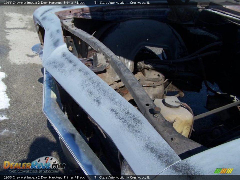 1966 Chevrolet Impala 2 Door Hardtop Primer / Black Photo #35