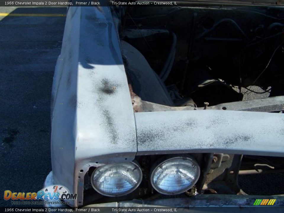 1966 Chevrolet Impala 2 Door Hardtop Primer / Black Photo #36