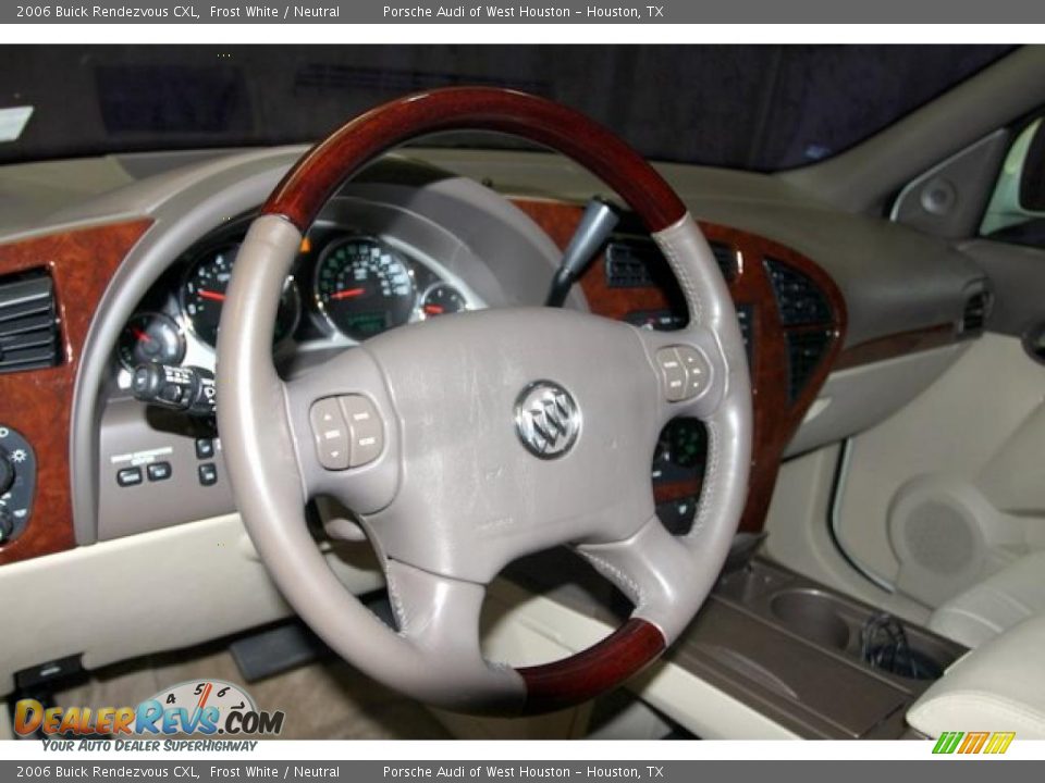 2006 Buick Rendezvous CXL Frost White / Neutral Photo #24