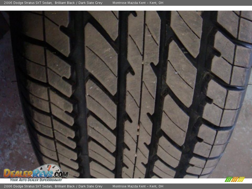 2006 Dodge Stratus SXT Sedan Brilliant Black / Dark Slate Grey Photo #27