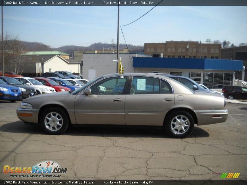 2002 Buick Park Avenue Light Bronzemist Metallic / Taupe Photo #5