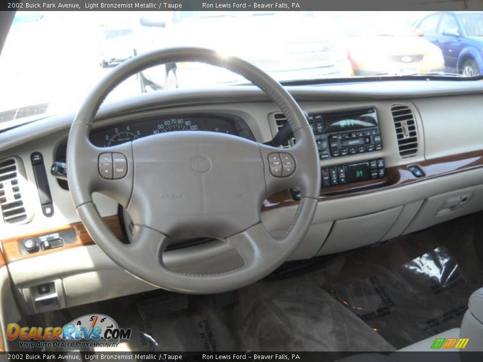 2002 Buick Park Avenue Light Bronzemist Metallic / Taupe Photo #11