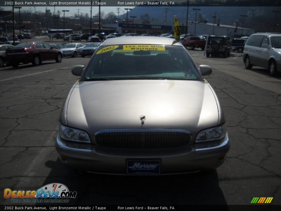 2002 Buick Park Avenue Light Bronzemist Metallic / Taupe Photo #17