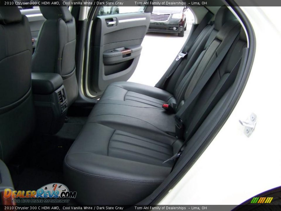 2010 Chrysler 300 C HEMI AWD Cool Vanilla White / Dark Slate Gray Photo #13