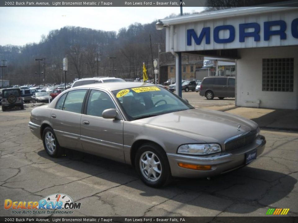 2002 Buick Park Avenue Light Bronzemist Metallic / Taupe Photo #18
