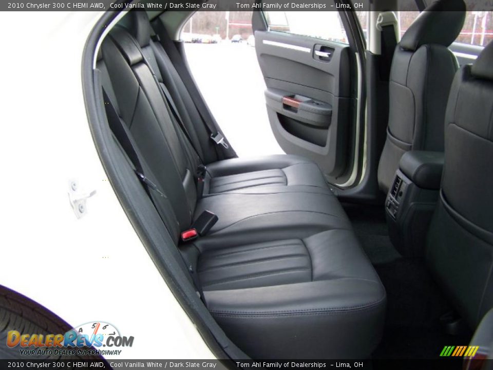 2010 Chrysler 300 C HEMI AWD Cool Vanilla White / Dark Slate Gray Photo #14
