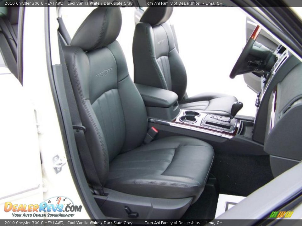 2010 Chrysler 300 C HEMI AWD Cool Vanilla White / Dark Slate Gray Photo #15