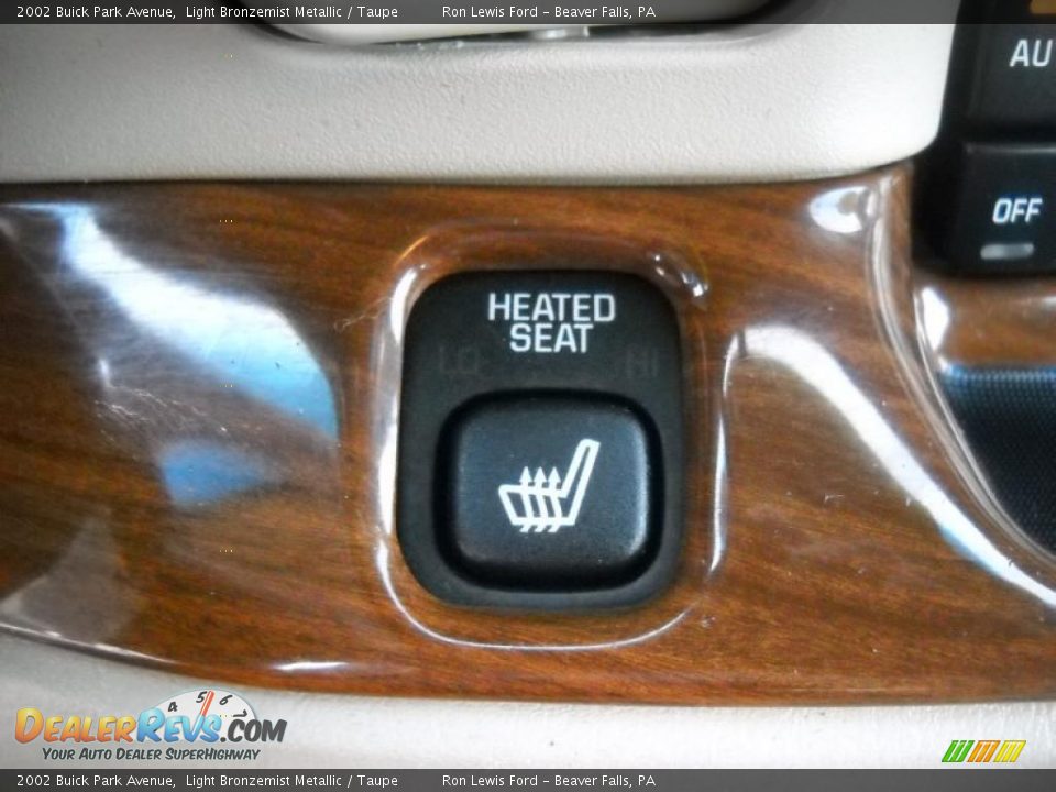 2002 Buick Park Avenue Light Bronzemist Metallic / Taupe Photo #23