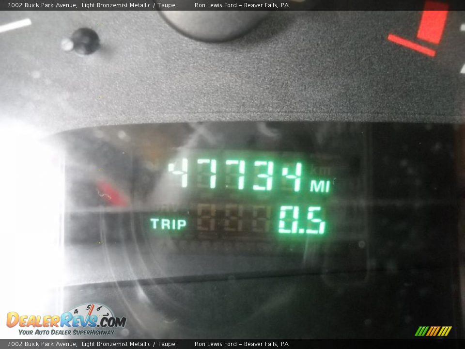 2002 Buick Park Avenue Light Bronzemist Metallic / Taupe Photo #25