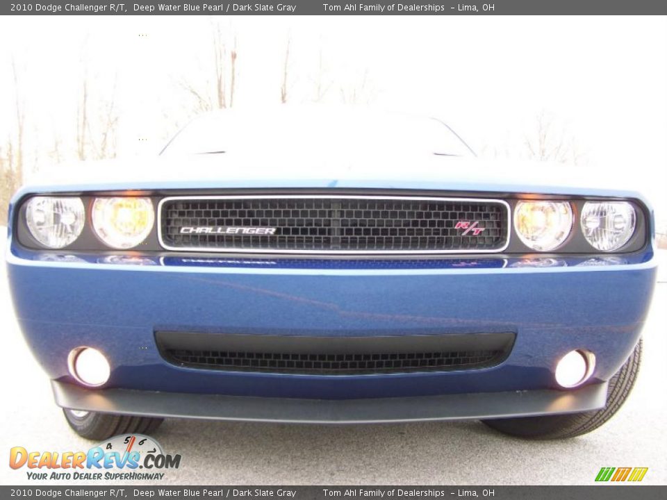 2010 Dodge Challenger R/T Deep Water Blue Pearl / Dark Slate Gray Photo #4