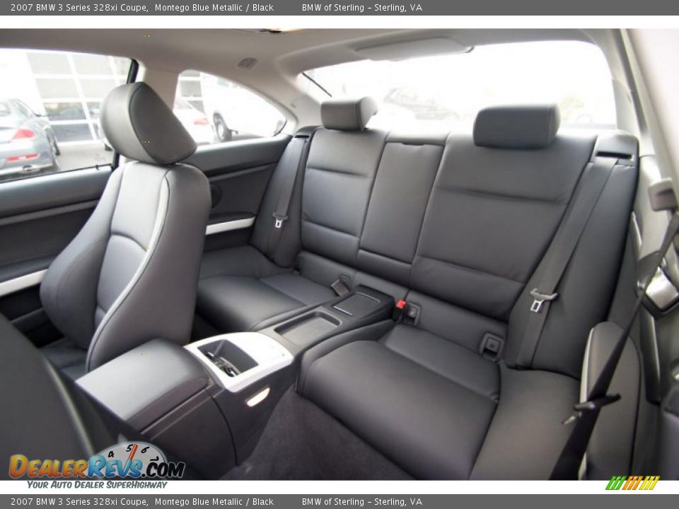 2007 BMW 3 Series 328xi Coupe Montego Blue Metallic / Black Photo #10