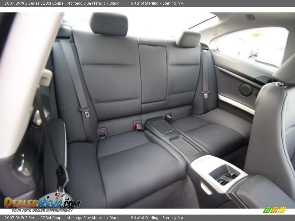 2007 BMW 3 Series 328xi Coupe Montego Blue Metallic / Black Photo #12