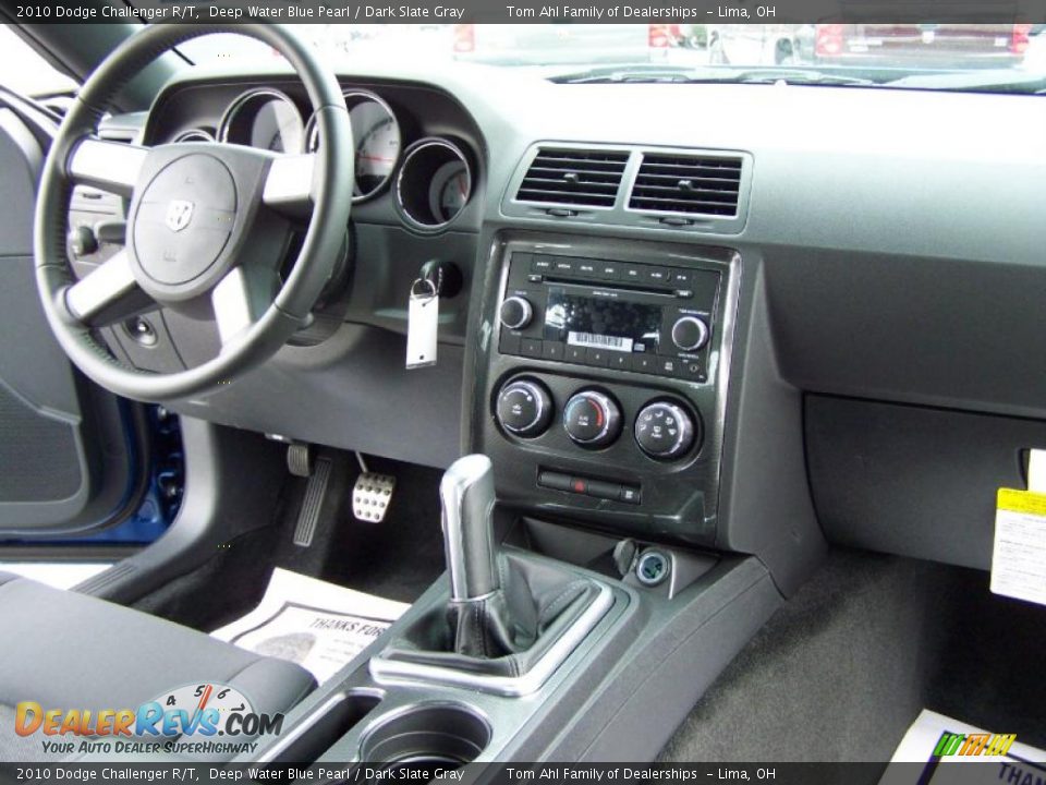 2010 Dodge Challenger R/T Deep Water Blue Pearl / Dark Slate Gray Photo #19