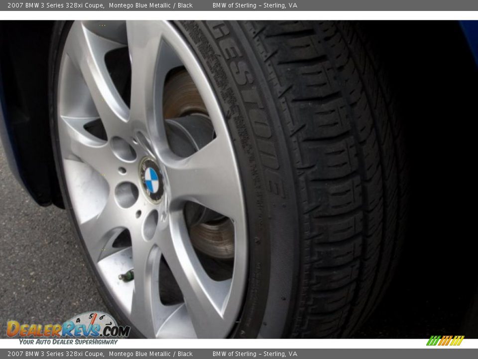 2007 BMW 3 Series 328xi Coupe Montego Blue Metallic / Black Photo #16