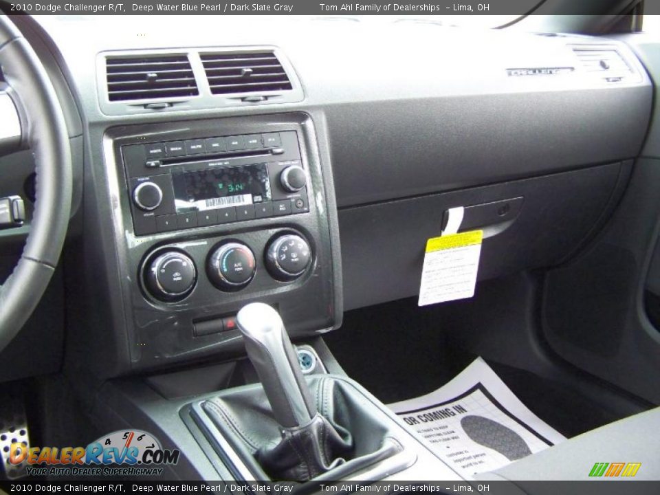 2010 Dodge Challenger R/T Deep Water Blue Pearl / Dark Slate Gray Photo #23