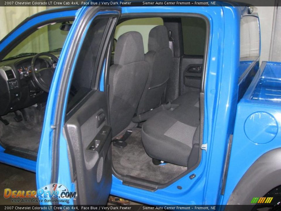 2007 Chevrolet Colorado LT Crew Cab 4x4 Pace Blue / Very Dark Pewter Photo #11