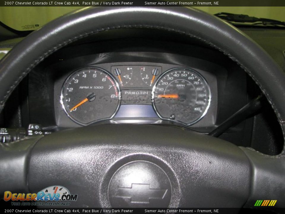 2007 Chevrolet Colorado LT Crew Cab 4x4 Pace Blue / Very Dark Pewter Photo #19