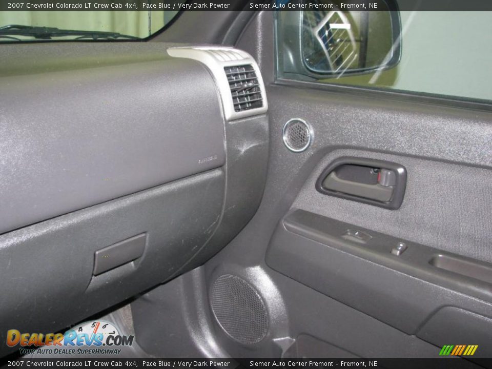 2007 Chevrolet Colorado LT Crew Cab 4x4 Pace Blue / Very Dark Pewter Photo #21
