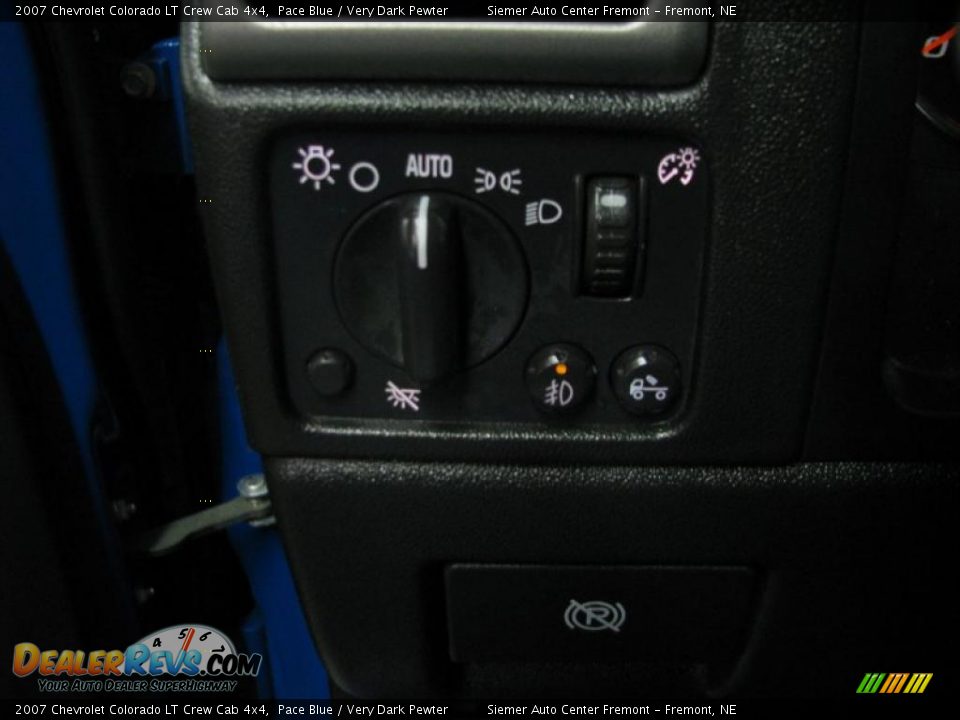 2007 Chevrolet Colorado LT Crew Cab 4x4 Pace Blue / Very Dark Pewter Photo #23
