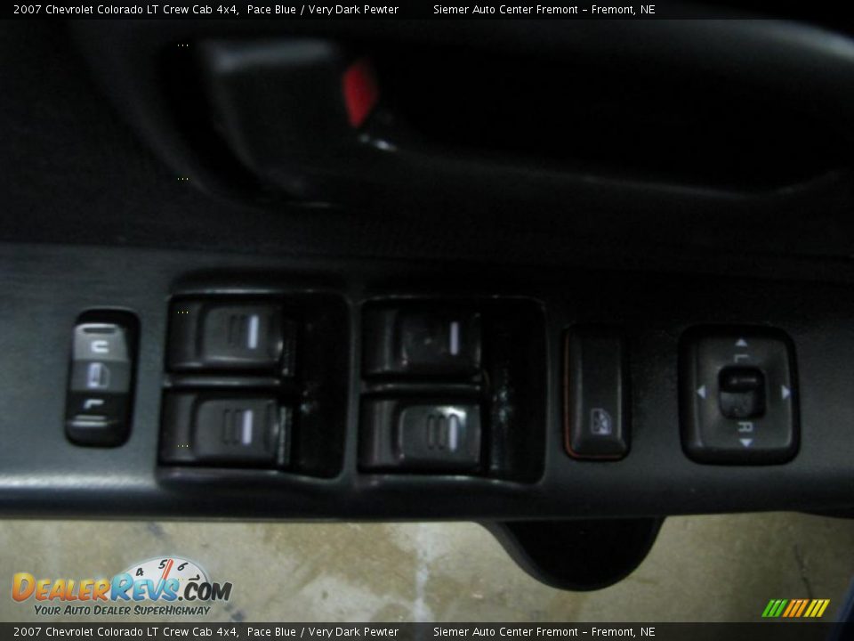 2007 Chevrolet Colorado LT Crew Cab 4x4 Pace Blue / Very Dark Pewter Photo #26