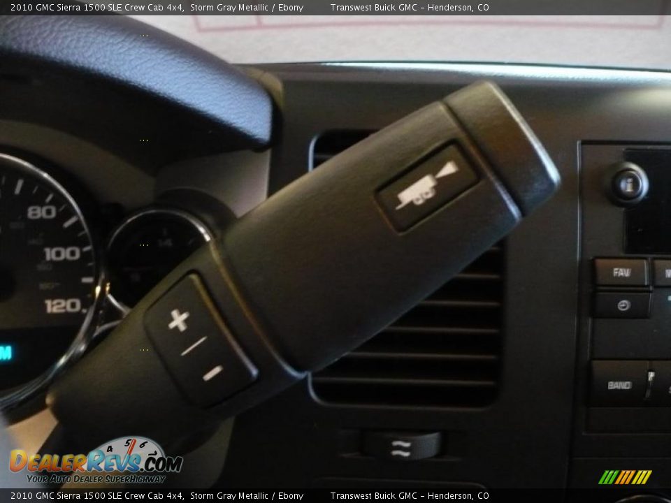 2010 GMC Sierra 1500 SLE Crew Cab 4x4 Storm Gray Metallic / Ebony Photo #6