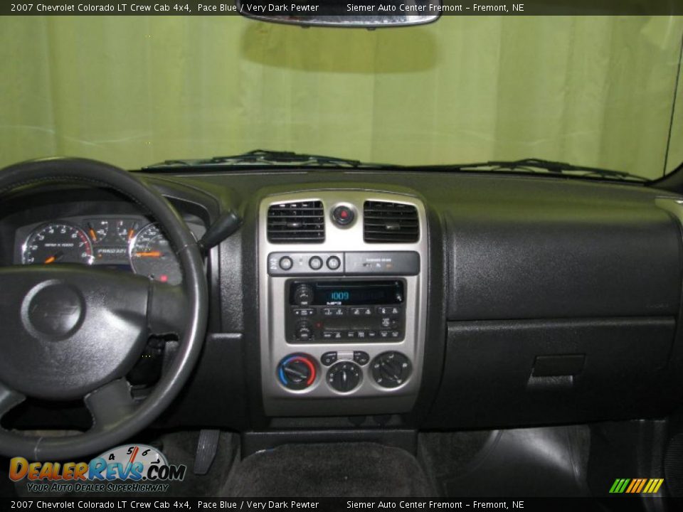 2007 Chevrolet Colorado LT Crew Cab 4x4 Pace Blue / Very Dark Pewter Photo #30