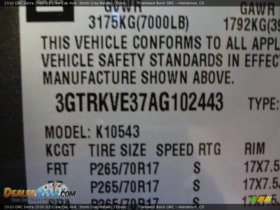 2010 GMC Sierra 1500 SLE Crew Cab 4x4 Storm Gray Metallic / Ebony Photo #10