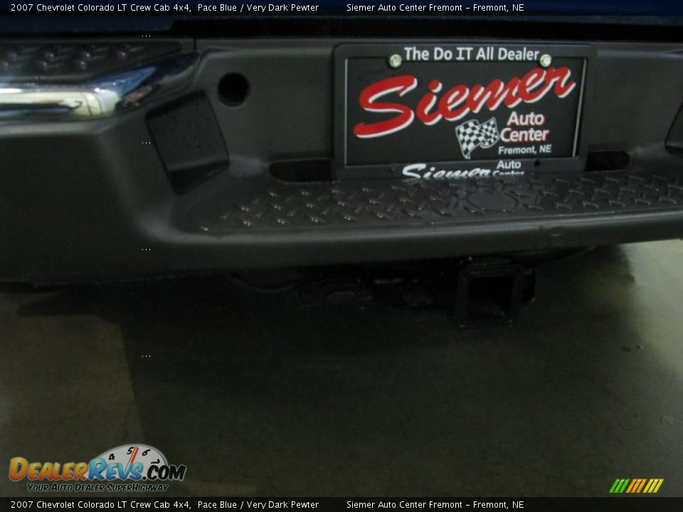 2007 Chevrolet Colorado LT Crew Cab 4x4 Pace Blue / Very Dark Pewter Photo #34