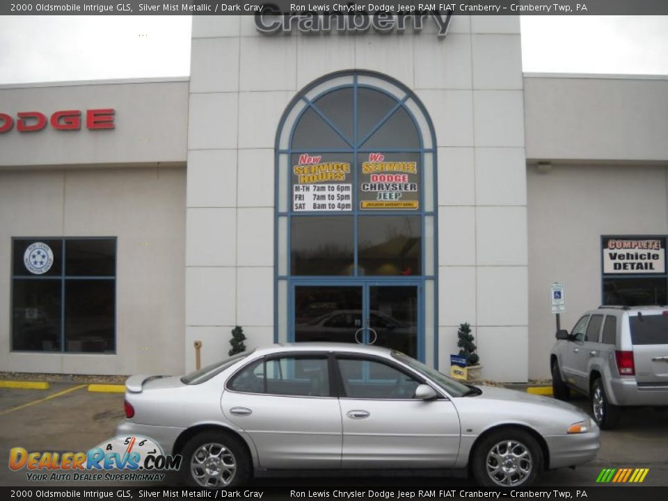 2000 Oldsmobile Intrigue GLS Silver Mist Metallic / Dark Gray Photo #1
