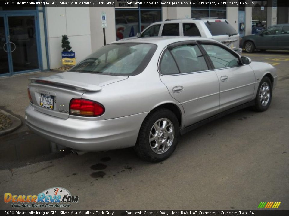 2000 Oldsmobile Intrigue GLS Silver Mist Metallic / Dark Gray Photo #2