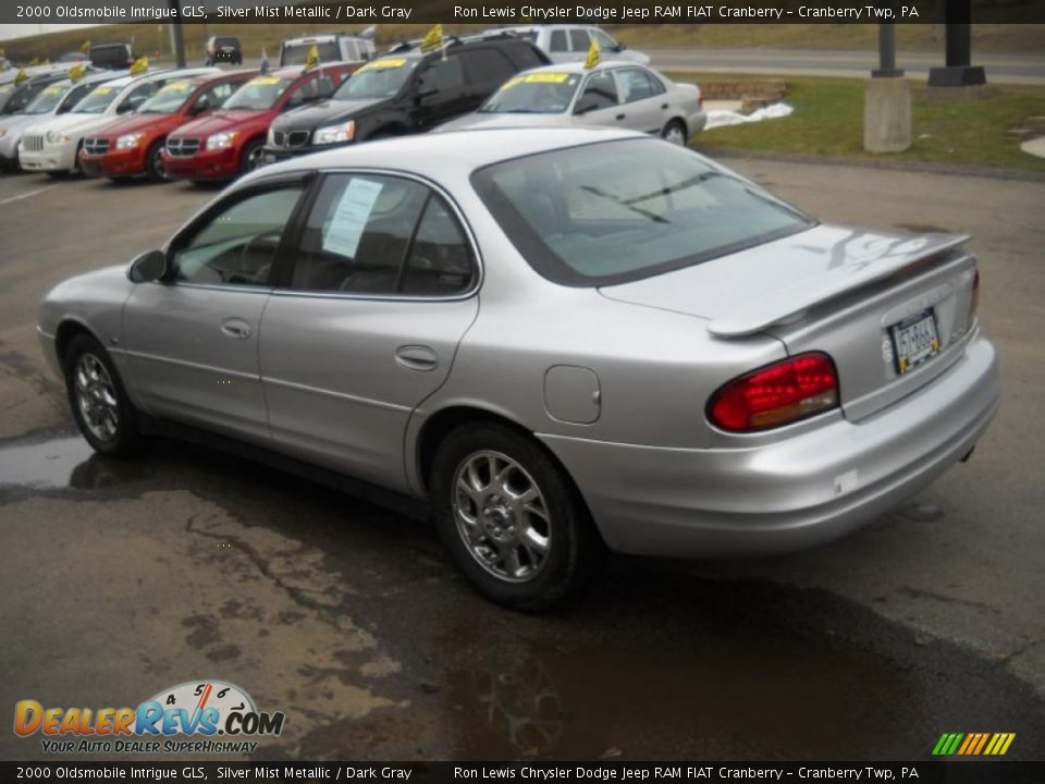 2000 Oldsmobile Intrigue GLS Silver Mist Metallic / Dark Gray Photo #4