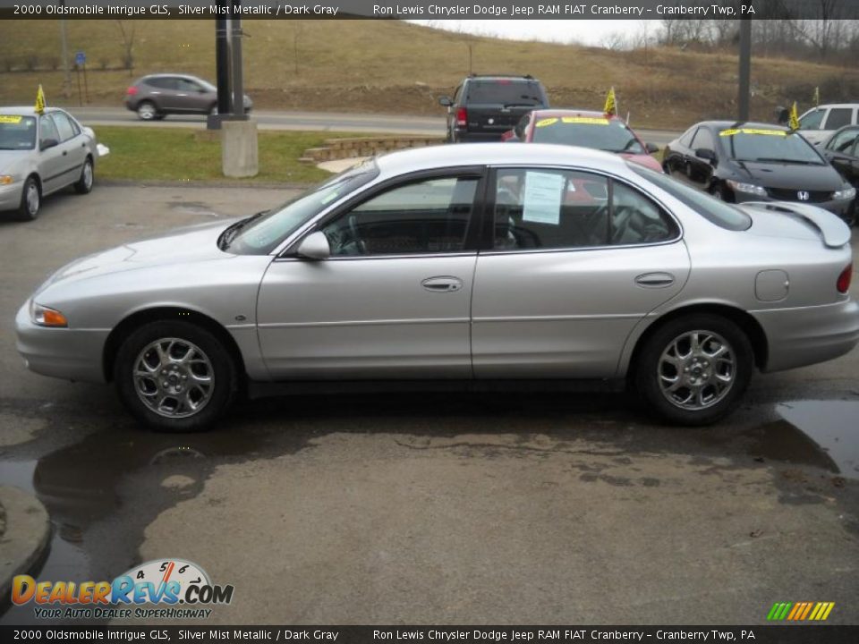2000 Oldsmobile Intrigue GLS Silver Mist Metallic / Dark Gray Photo #5
