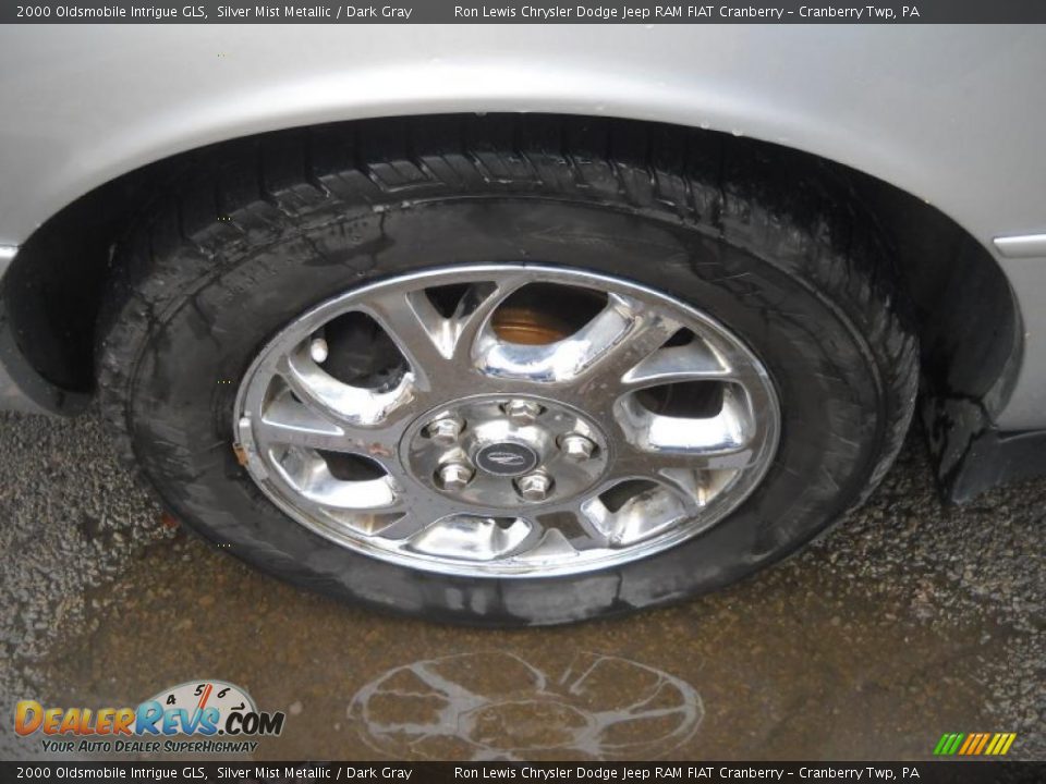 2000 Oldsmobile Intrigue GLS Silver Mist Metallic / Dark Gray Photo #15
