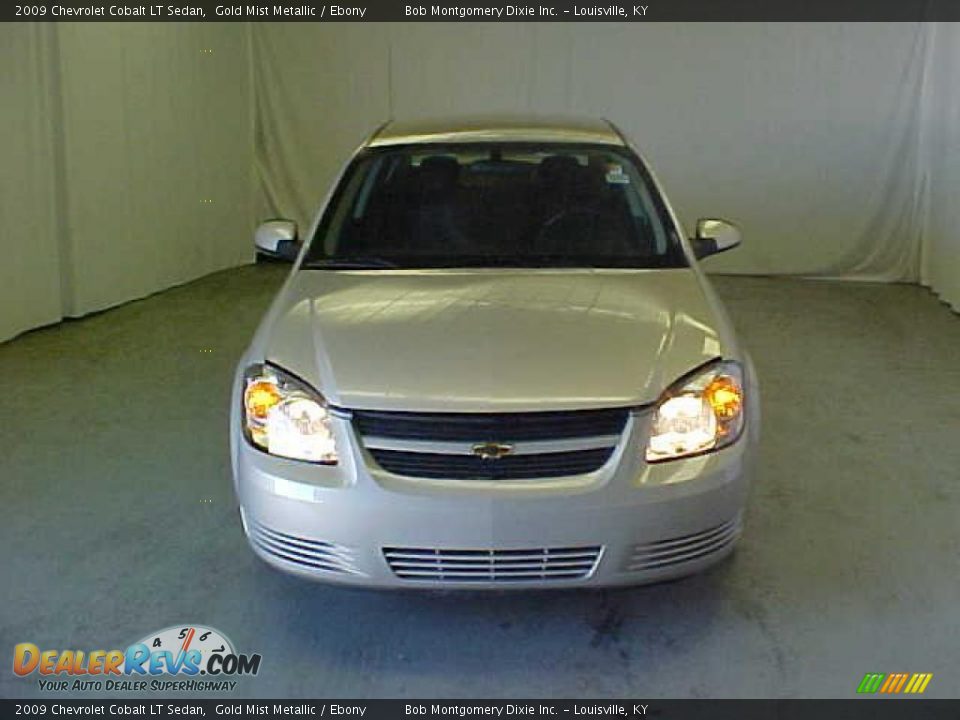2009 Chevrolet Cobalt LT Sedan Gold Mist Metallic / Ebony Photo #2