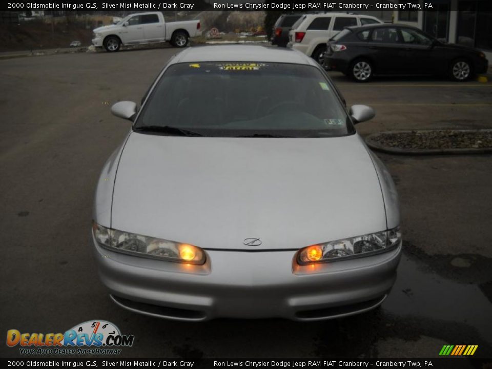 2000 Oldsmobile Intrigue GLS Silver Mist Metallic / Dark Gray Photo #17