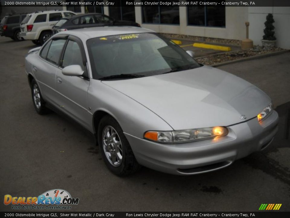 2000 Oldsmobile Intrigue GLS Silver Mist Metallic / Dark Gray Photo #18