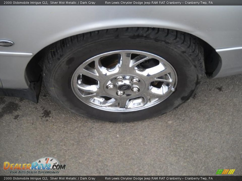 2000 Oldsmobile Intrigue GLS Silver Mist Metallic / Dark Gray Photo #19