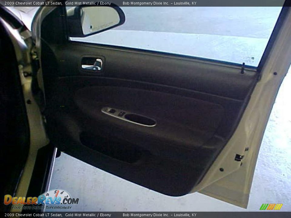 2009 Chevrolet Cobalt LT Sedan Gold Mist Metallic / Ebony Photo #7