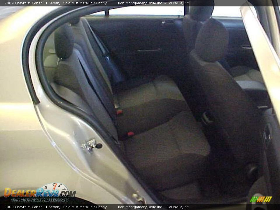 2009 Chevrolet Cobalt LT Sedan Gold Mist Metallic / Ebony Photo #11