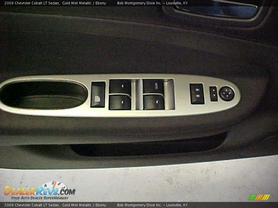 2009 Chevrolet Cobalt LT Sedan Gold Mist Metallic / Ebony Photo #20