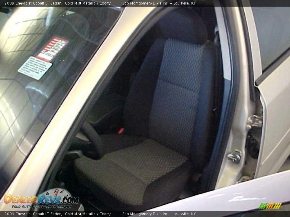2009 Chevrolet Cobalt LT Sedan Gold Mist Metallic / Ebony Photo #21