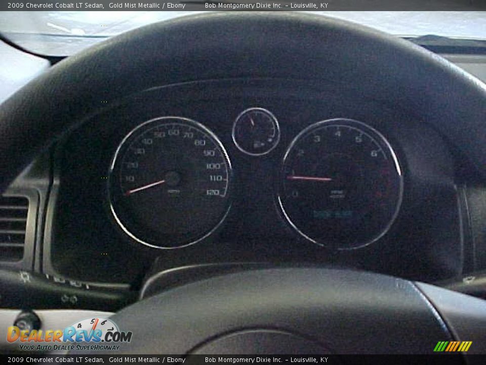 2009 Chevrolet Cobalt LT Sedan Gold Mist Metallic / Ebony Photo #23
