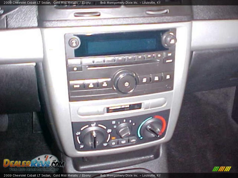 2009 Chevrolet Cobalt LT Sedan Gold Mist Metallic / Ebony Photo #24